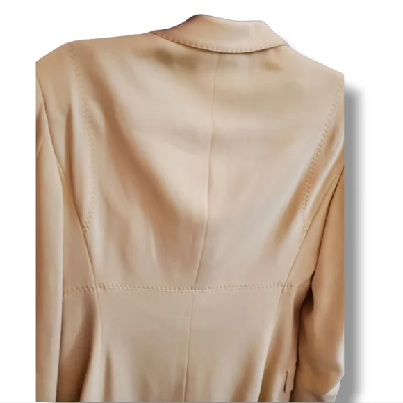 MOSCHINO Single Breast 5 Button Tailored Y2K Notch Lapel Vintage Stitch Blazer - Picture 3 of 15